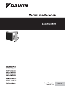 RXTM-N,RXTP-N8,RXTP-N9,ARXTP-N,RXTA-N_3PFR482320-10S_Installation manual_French download